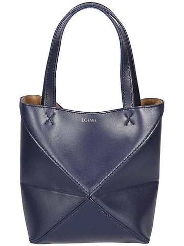 Puzzle Fold Mini Leather Tote Bag A657V25X014467 B0711319915 - LOEWE - BALAAN 1