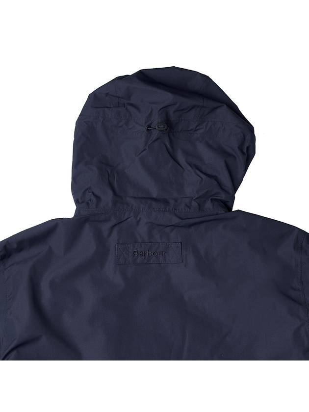 Logo Hiker Hooded Jacket Navy - BARBOUR - BALAAN 10