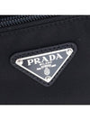 Re-Nylon And Saffiano Leather Belt Bag Black - PRADA - BALAAN 7