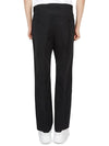 Men's Cotton Poplin Cropped Straight Pants Black - GUCCI - BALAAN 5