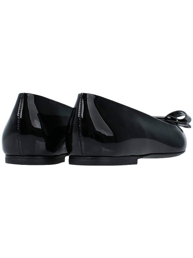 Vara Bow Ballet Flat Black - SALVATORE FERRAGAMO - BALAAN 6