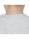 Fox Head Intarsia Comfort Knit Top Light Grey - MAISON KITSUNE - BALAAN 9