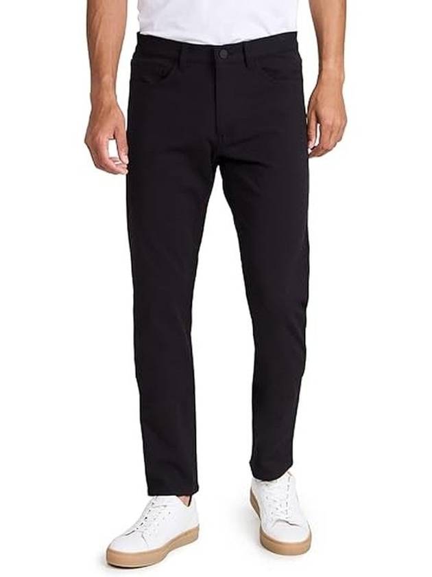 Raffi Neoteric Twill Straight Pants Black - THEORY - BALAAN 2