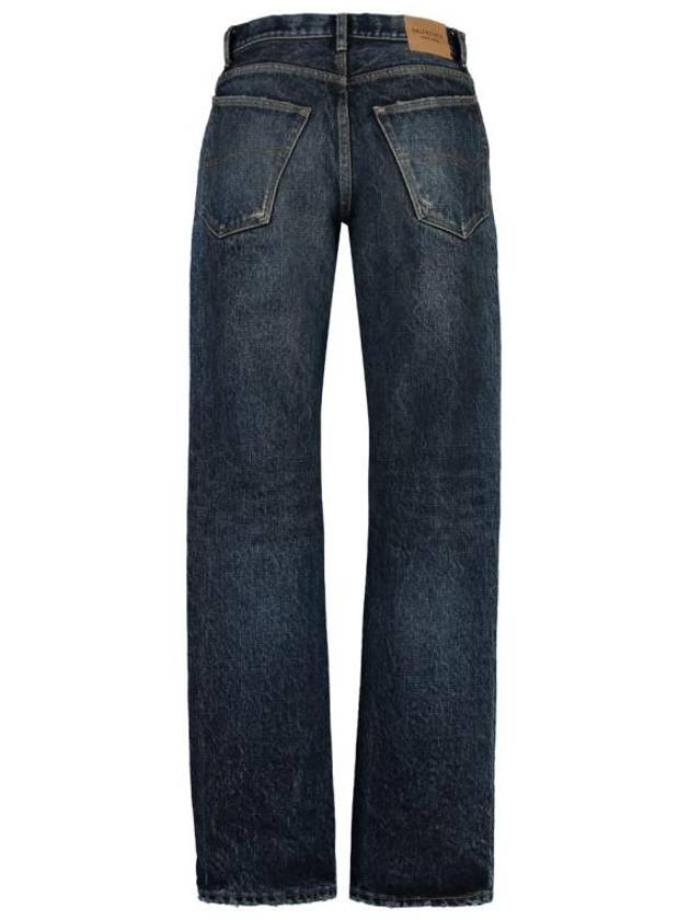 Men's Relaxed Jeans Navy - BALENCIAGA - BALAAN 3