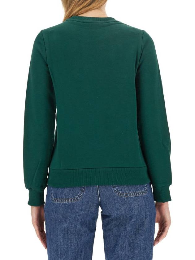 Women's Madame Logo Print Knit Top Green - A.P.C. - BALAAN 4