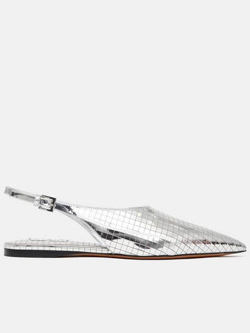 Art Deco Flat Slingback Shoe - ALAIA - BALAAN 1