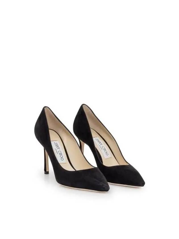 ROMY Suede Pumps Heel J000065629 BLACK - JIMMY CHOO - BALAAN 2