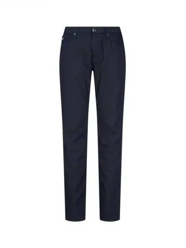 Men s Slim Fit Dot Denim Pants Navy 270726 - EMPORIO ARMANI - BALAAN 1