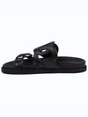 Extra Suede Sandals Noir - HERMES - BALAAN 4