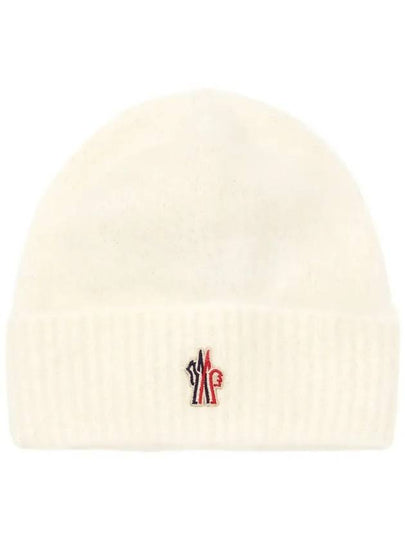 Wool Alpaca Beanie Snow White - MONCLER - BALAAN 2