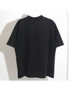 DIY College Medium Fit Short Sleeve T-Shirt Black - BALENCIAGA - BALAAN 3