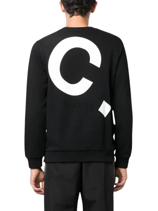 Cory Big Logo Cotton Sweatshirt Black - A.P.C. - BALAAN 7