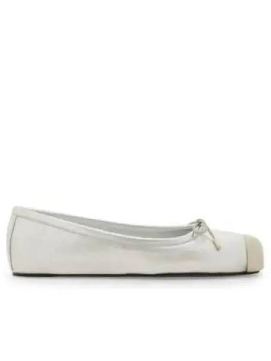 Ballerina Flat Shoes White - ALEXANDER MCQUEEN - BALAAN 2