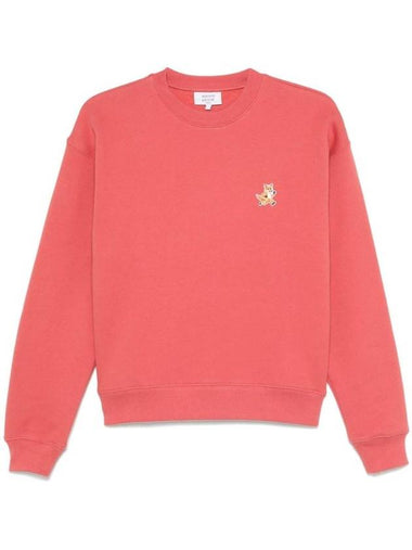 Speedy Fox Patch Comfort Sweatshirt Red Current - MAISON KITSUNE - BALAAN 1