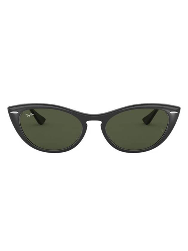 Eyewear Nina Cat Eyes Sunglasses Black Green - RAY-BAN - BALAAN 1