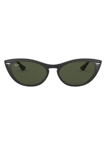 Eyewear Nina Cat Eyes Sunglasses Black Green - RAY-BAN - BALAAN 1