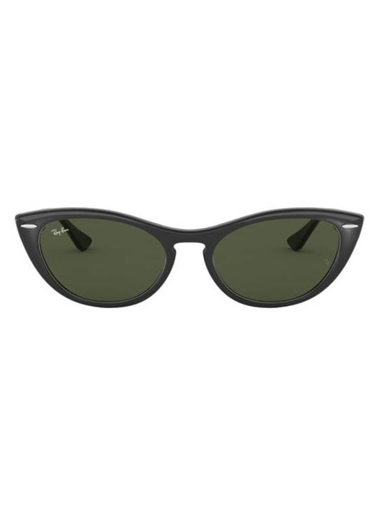 Eyewear Nina Cat Eyes Sunglasses Black Green - RAY-BAN - BALAAN 1