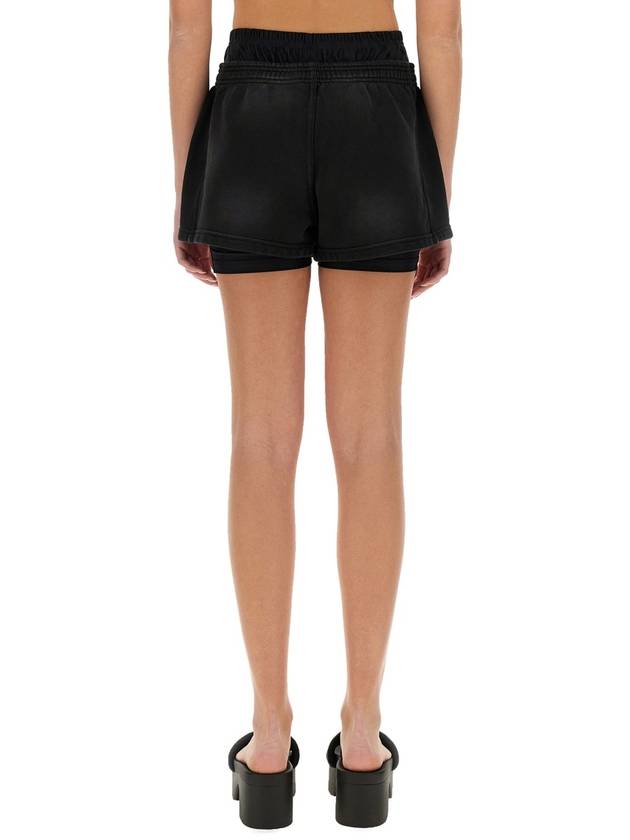 SHORTS WITH LOGO - ALEXANDER WANG - BALAAN 3