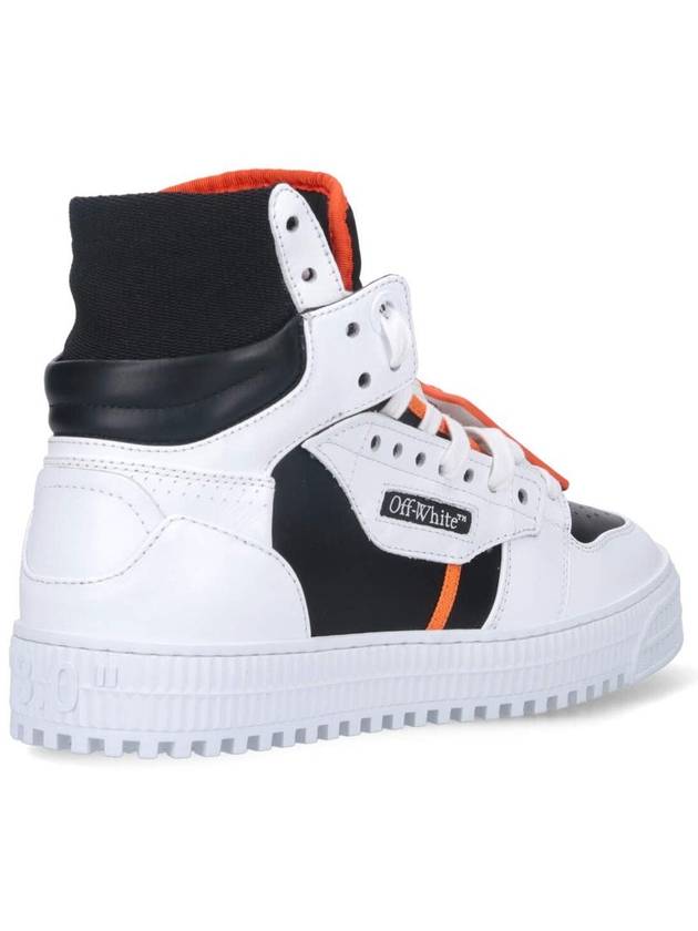 3 0 Off Court Low Top Sneakers Black White - OFF WHITE - BALAAN 5