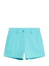 Women's Gwen Stretch Shorts Blue Curacao - J.LINDEBERG - BALAAN 2