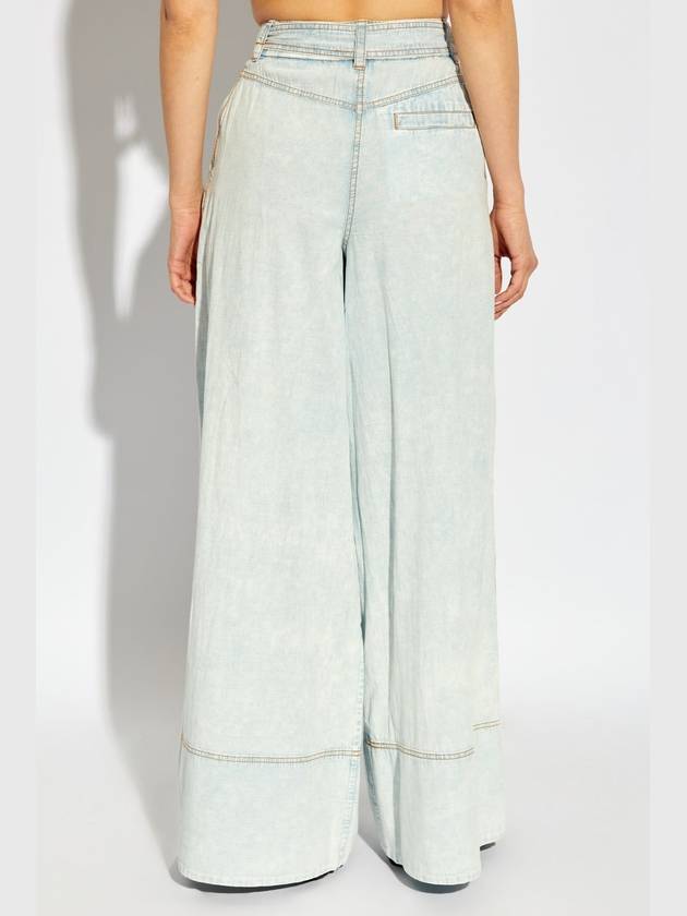 24FW Straight Pants 9664PZES BLSMK Light Blue - ZIMMERMANN - BALAAN 5