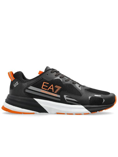 EA7 Emporio Armani Sports Shoes With Logo, Men's, Black - EMPORIO ARMANI - BALAAN 1