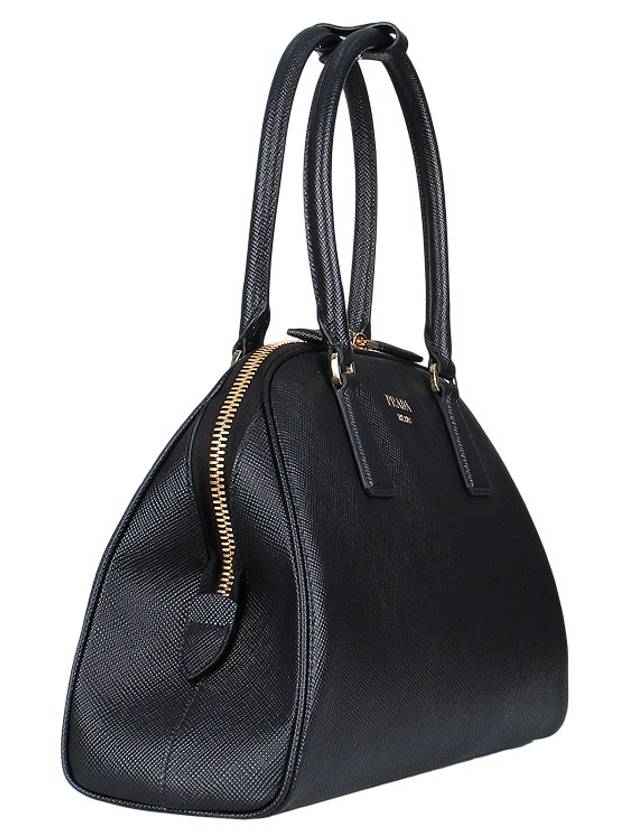 Medium Saffiano Leather Black - PRADA - BALAAN 4