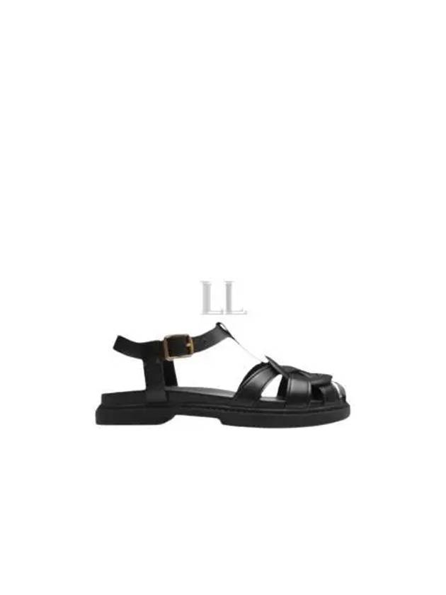 Bella Fisherman Sandals Black - COACH - BALAAN 2