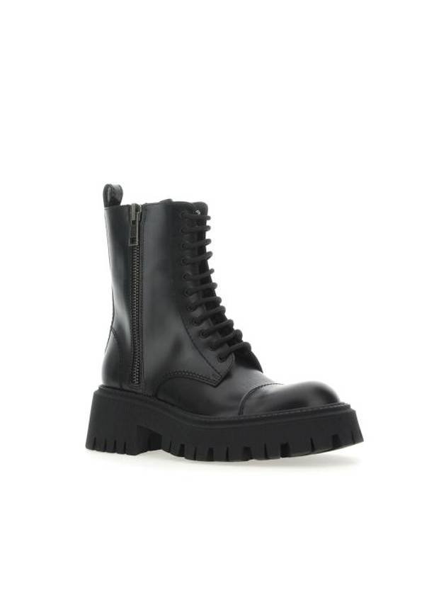 Tractor Lace-Up Middle Boots Black - BALENCIAGA - BALAAN 2