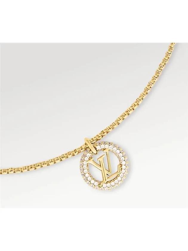 Louise By Night Necklace Gold - LOUIS VUITTON - BALAAN 4