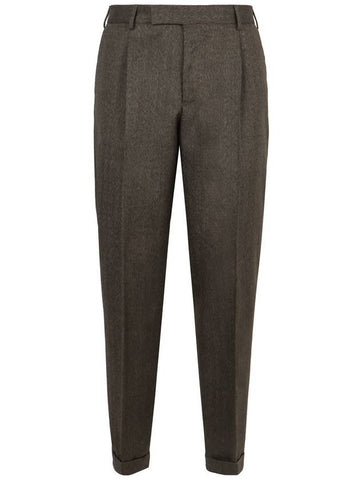 Pt01 Virgin Wool Trousers - PT01 - BALAAN 1