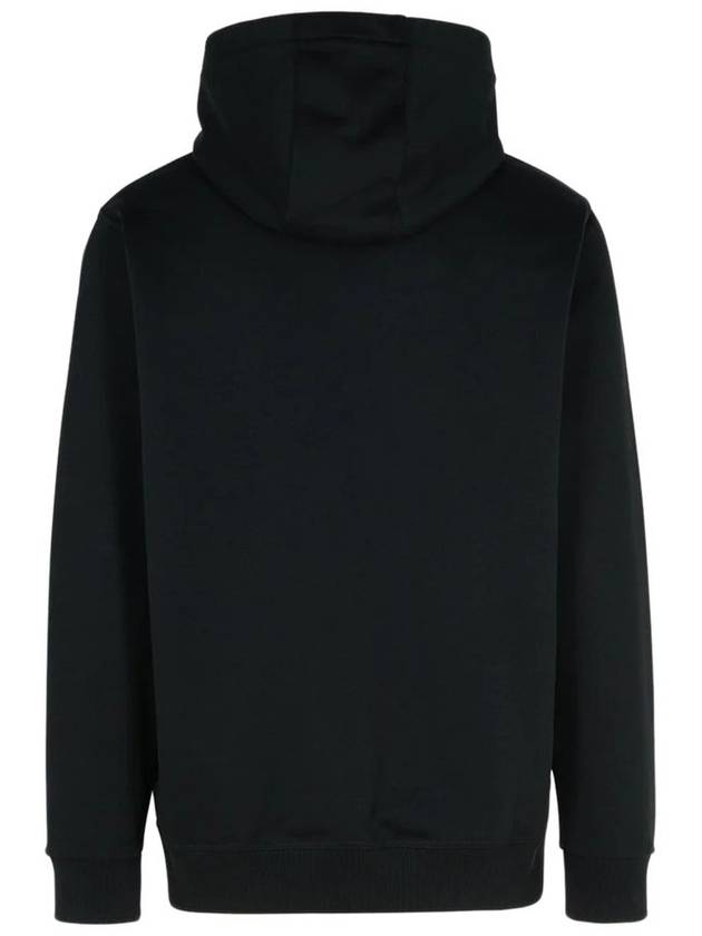 Logo Print Hoodie Black - BURBERRY - BALAAN 3