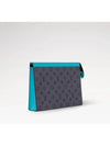 Pochette Voyage MM Pouch Bag Grey Blue - LOUIS VUITTON - BALAAN 3