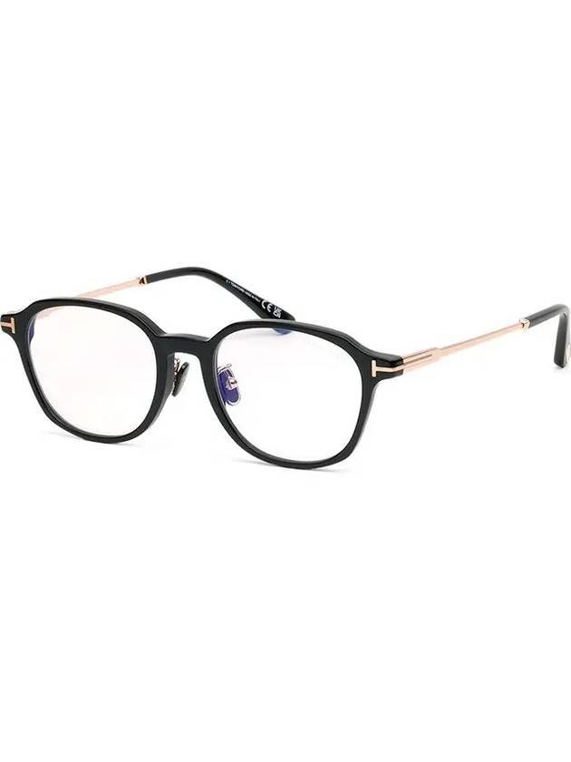 Eyewear Round Eyeglasses Black - TOM FORD - BALAAN 1