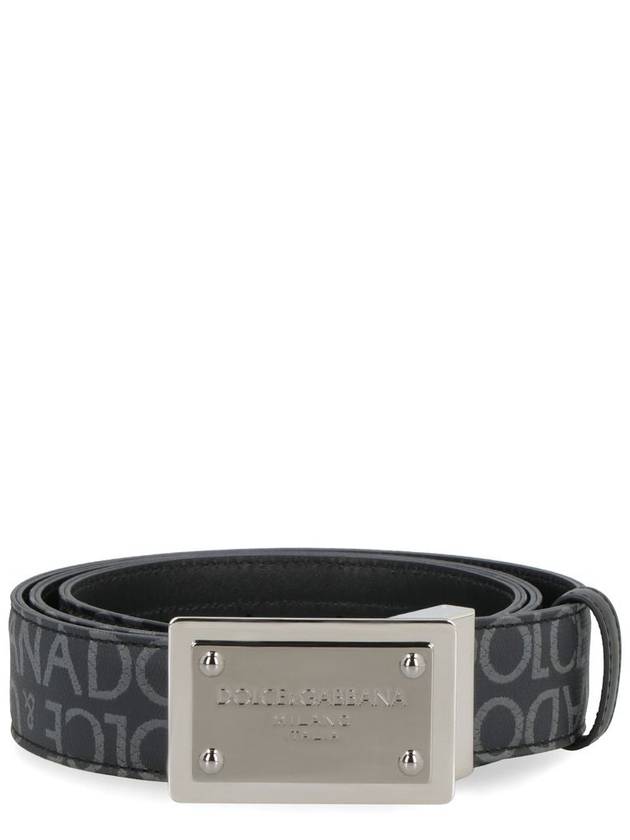 leather belt BC4824AJ705 8B956 GRAY - DOLCE&GABBANA - BALAAN 2