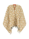 Reversible TB Monogram Check Cape Beige - BURBERRY - BALAAN 2