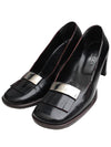 Black chunky heel shoes 37 half C - GUCCI - BALAAN 1