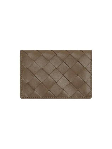 Intrecciato Business Card Wallet Pinecone - BOTTEGA VENETA - BALAAN 1