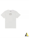 Logo Round Neck Relaxed Short Sleeve T-shirt Bright White - GANNI - BALAAN 2