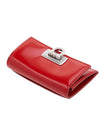 Ferragamo Women's Gancini Card Wallet 22 0435 FLAME RED 0760664 - SALVATORE FERRAGAMO - BALAAN 4