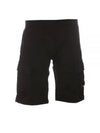 Men's Stretch Satin Lens Cargo Shorts Black - CP COMPANY - BALAAN 2