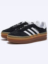 Gazelle Bold Low Top Sneakers Core Black Cloud White - ADIDAS - BALAAN 2