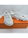 Bouncing Mesh Low Top Sneakers Blanc White - HERMES - BALAAN 4