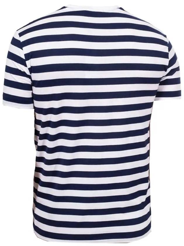 24SS Pocket Stripe TShirt 710865456 001 - POLO RALPH LAUREN - BALAAN 3