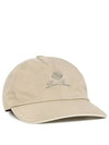 Embroidered Logo Ball Cap Ivory - LORO PIANA - BALAAN 5