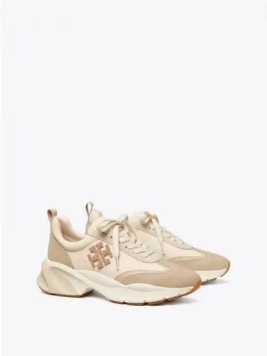 Good Luck Trainer Sneakers French Pearl Domestic Product GM0024012377102 - TORY BURCH - BALAAN 1