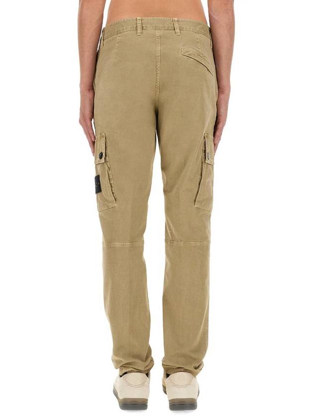 Compass Badge Cargo Straight Pants Navy - STONE ISLAND - BALAAN 4