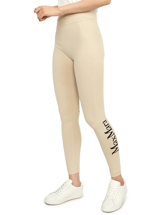 Basilea Leggings Ivory - MAX MARA - BALAAN 6