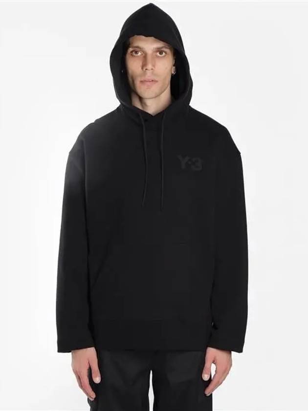 Y3 logo overfit hoodie - YOHJI YAMAMOTO - BALAAN 1