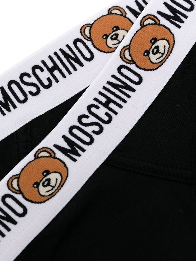 underwear 13844402 A0555 black - MOSCHINO - BALAAN 5